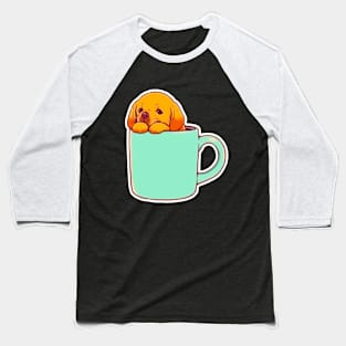 Mini Mocha Doge Baseball T-Shirt